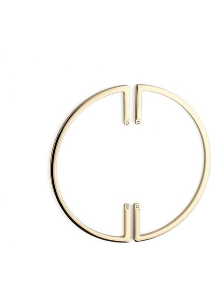 128 Mm Altın Rengi Modern Kulp Tek Adet Yarım - Ssy4700 0128 Gl