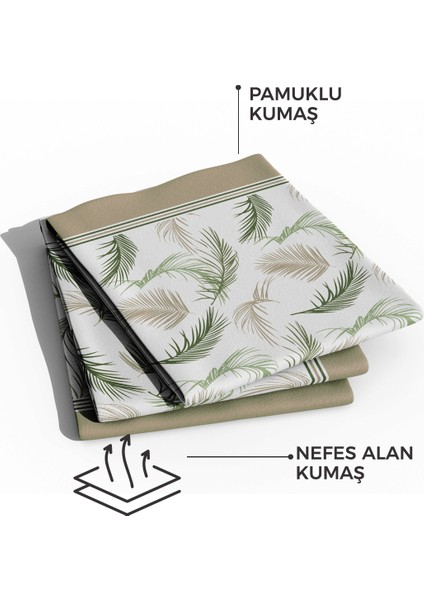 Pamuk Pike Tek Kişilik Helen Yeşil