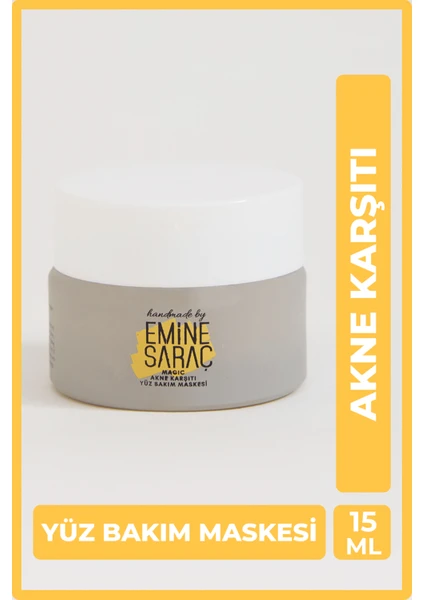 Emine Saraç Magic Akne Karşıtı Yüz Bakım Maskesi 25ml