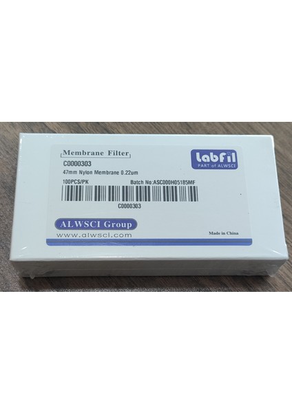 Membrane 47MM Nylon Filter 0.22UM (1 Paket 100 Adet)