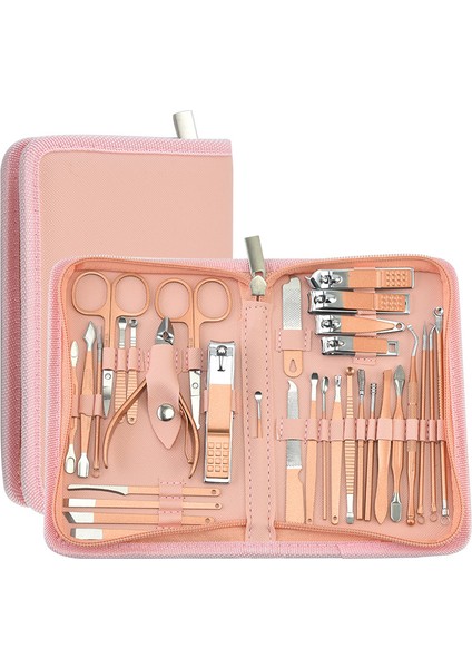 Paslanmaz Çelik Tırnak Makası Seti, Manikür Aletleri, Tırnak Makası, 32 Parçalı Set (Yurt Dışından)