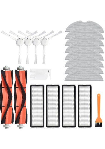 Hepa Filtre Yan Fırçalar Vakum 1c 2c 1t F9 Elektrikli Süpürge Için Paspas Bezi (Yurt Dışından)