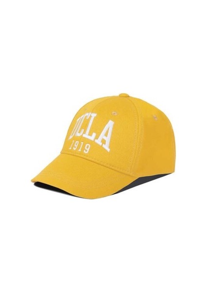 Ballard Sarı Baseball Cap Nakışlı - Unisex Şapka