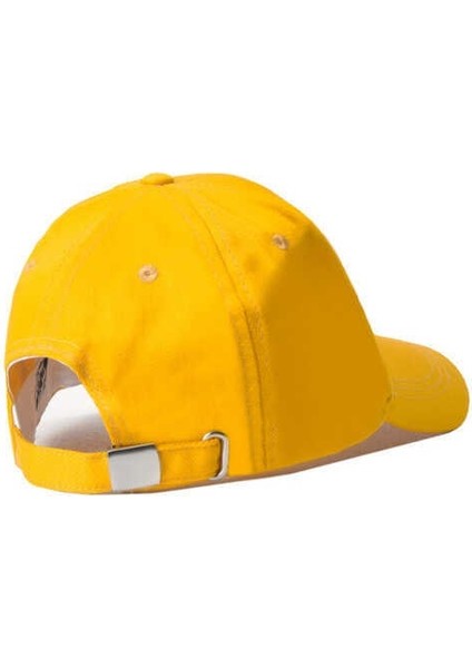 Ballard Sarı Baseball Cap Nakışlı - Unisex Şapka modelleri