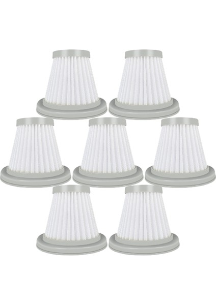 7 Adet Hepa Filtre Değişimi Deerma DX118C DX128C Akülü Elektrikli El Süpürgesi Yedek Parça Aksesuarları (Yurt Dışından)