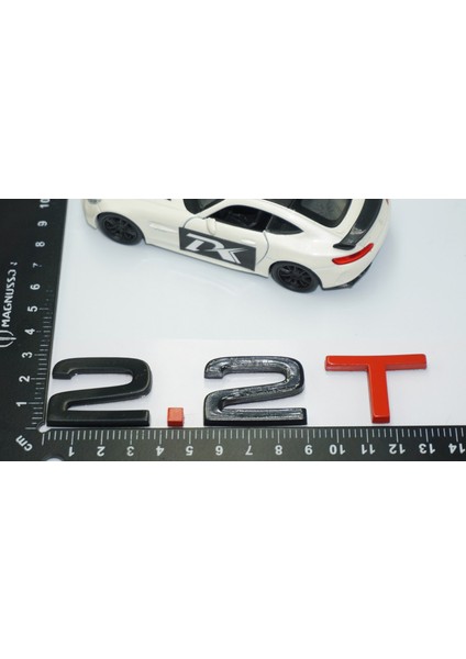 2.2 T Bagaj Siyah Kırmızı 3m Yazı Logo Audi Ile Uyumlu fırsatları