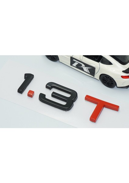 1.3 T Bagaj Siyah Kırmızı 3m Yazı Logo Audi Ile Uyumlu modelleri