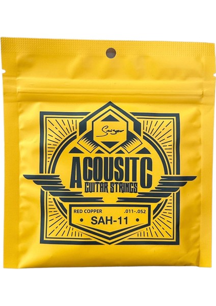 11-52 Sah-11 Akustik Gitar Teli