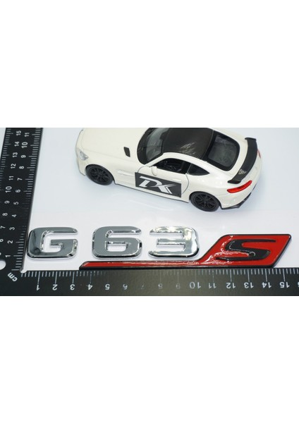 G63S Bagaj Kırmızı Krom Abs 3m 3D Yazı Logo Benz Ile Uyumlu modelleri