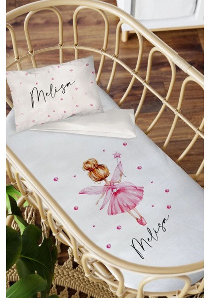 Isme Özel Anne Yanı 60X100 Beşik Uyku Nevresim Takımı