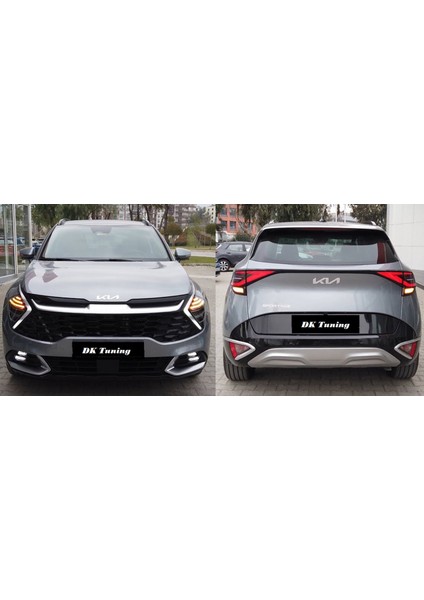 Kia Yeni Nesil Gri Metal Kaput Bagaj 21CM Logo Arma fırsatları