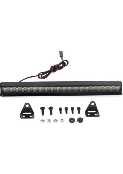 149MM 40 LED Işık Çubuğu Tavan Lambası Işıkları Eksenel SCX10 90046 Trx4 Slash 1/8 1/10 Rc Paletli Araba Kamyon (Yurt Dışından)