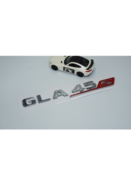 Gla 45S Bagaj Krom Abs 3m 3D Yazı Logo Benz Ile Uyumlu