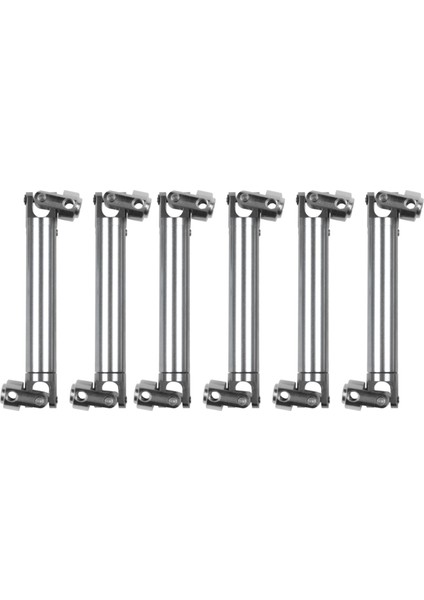 6 Adet Titanyum Renk Evrensel Alüminyum SCX0016 Tahrik Mili Eksenel SCX10 Elektrikli 4WD Rc1:10 Off-Road Model Araba (Yurt Dışından)