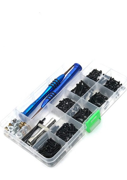 M2 M2.5 M3 Vida Bağlantı Elemanı Kiti Soket Altıgen Anahtar Külbütör Kolu Pimi 12423 12428 1/12 Rc Araba Yedek Parçaları (Yurt Dışından)