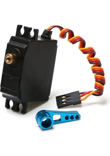 Üç Telli Metal Dişli Servo Metal 25 T Servo Kolu Için 12428 12429 1/12 Rc Araba Yükseltme Parçaları Aksesuarları (Yurt Dışından)