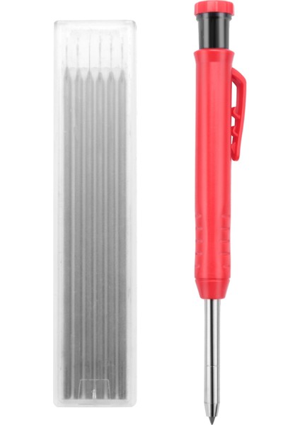 Inşaat Için Masif Ahşap Marangoz Kalem Seti, 7 Yedekli, Dahili Kalemtıraş, Ağaç Işleme Mimarı D Için (Yurt Dışından)