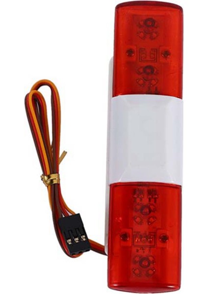 AX-501 Çok Fonksiyonlu Ultra Parlak LED Işık 1/10 1/8 Rc CC01 4WD Eksenel SCX10 Model Araba (Kırmızı) (Yurt Dışından)
