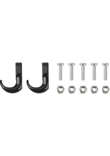 4 Adet Metal Tampon Römork Kancası Çekme Kelepçesi Kurtarma Kancası 1/24 Rc Paletli Araba Eksenel SCX24 Yükseltme Parçaları, B (Yurt Dışından)