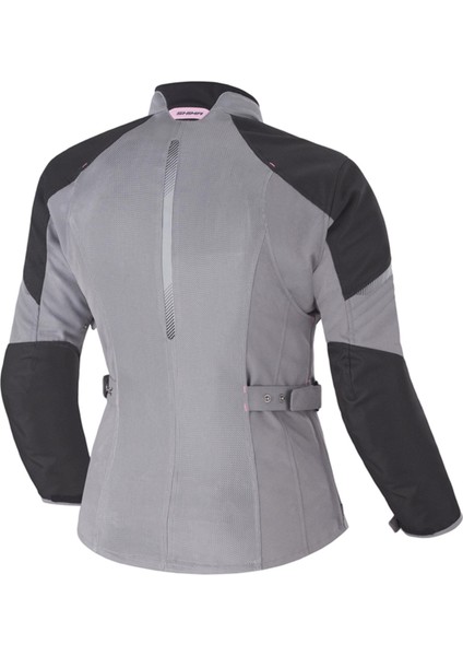 Shima Jet Lady Korumalı Yazlık Kadın Motosiklet Montu Gri fiyatları