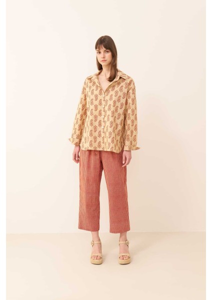 Desenli Gömlek Standart Renk Y2461105_089 fırsatları