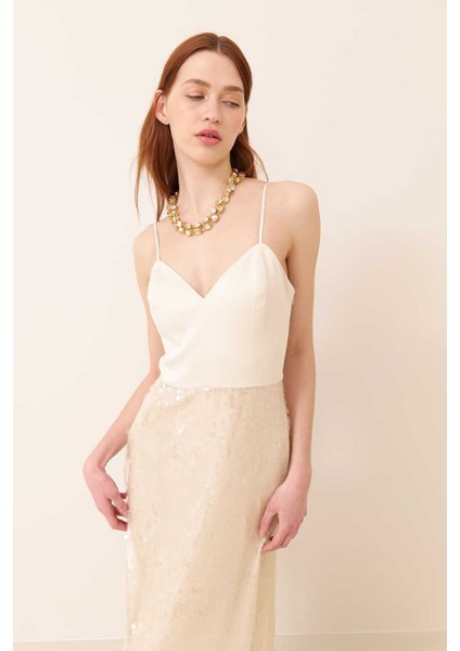 Payetli Midi Boy Elbise Bej Y2411508_024 modelleri
