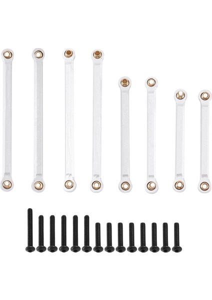 Adet Metal Süspansiyon Bağlantı Seti Bağlantı Çubuğu Bağlantısı 9749 TRX4M 1/18 Rc Paletli Araba Yükseltme Parçaları Aksesuarları, 1 (Yurt Dışından)