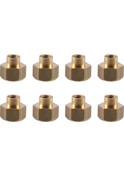 8 Adet Pirinç M2 Uzun Bijon Somunu 1/24 Rc Paletli Araba Eksenel SCX24 AX24 Yükseltme Parçaları Aksesuarları, 5mm (Yurt Dışından)