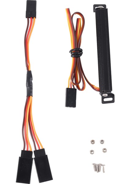 TRX4M 1/18 Rc Paletli Araba Yükseltme Parçaları Için 16 LED Metal Tavan Lambası Işık Çubuğu (Yurt Dışından)