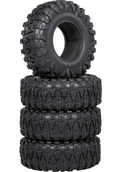 115MM 2.2 Inç Kauçuk Lastik Jant Lastiği 1/10 Rc Paletli Araba Eksenel SCX10 Wraith RR10 Capra Trx4 D90 (Yurt Dışından)