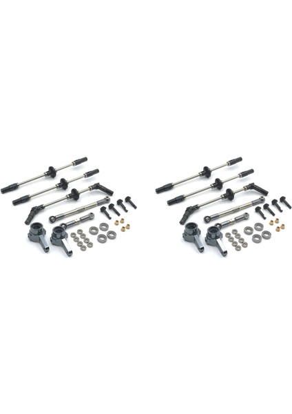 2x Yükseltme Çelik Dişli Köprü Aks Dişlileri B14 B24 C14 C24 C34 C44 B16 B36 1/16 Rc Araba Yedek Parça Aksesuarları, 6WD (Yurt Dışından)