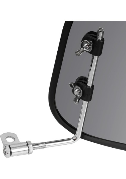 Genel Motosiklet Retro Modifiye Oval Şeffaf Ön Cam Yeni Kıta S07 Elektrikli Araba Için Uygun (Yurt Dışından)