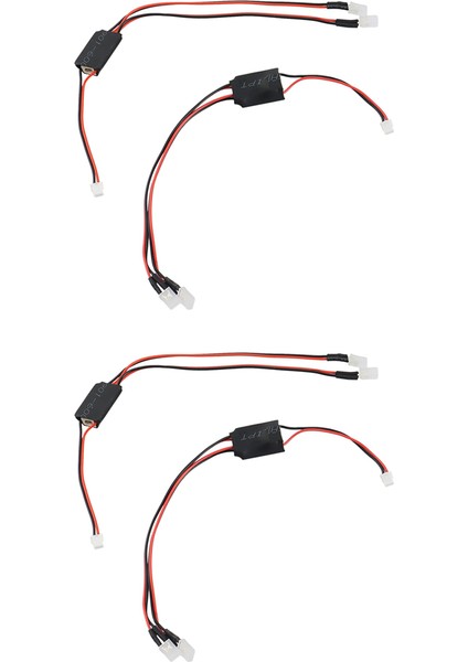 4 Adet Far LED Işık Hbx 16889 16889A 16890 16890A SG1601 SG1602 1/16 Rc Araba Yükseltme Parçaları (Yurt Dışından)