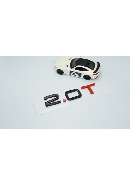 2.0 T Bagaj Siyah Kırmızı 3m Yazı Logo Audi Ile Uyumlu fiyatları