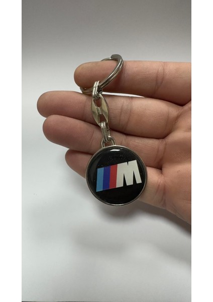 3m Yazılı Metal Anahtarlık Çift Yönlü (1 Adet)