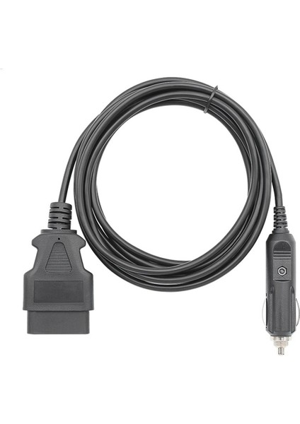 Obd2 Güç Uzatma Kablosu 16PIN Dişi Araç Çakmak 12V Dc Güç Kaynağı Dişi Konnektör Kablo Adaptörü (Yurt Dışından)