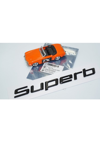 Superb Yeni Nesil Bagaj Siyah Abs Yazı Logo Skoda Ile Uyumlu fırsatları