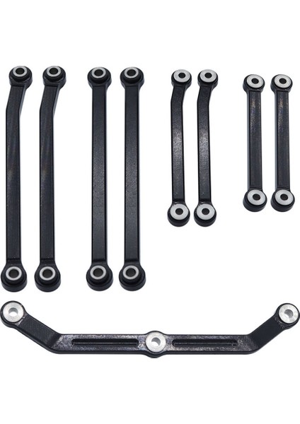 Metal Yüksek Boşluk Süspansiyon Bağlantısı ve Direksiyon Bağlantı Seti 9749 TRX4M 1/18 Rc Paletli Araba Yükseltme Parçaları, 2 (Yurt Dışından)