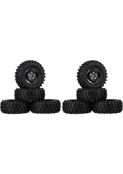 8 Adet 96MM 1.9 Inç 12MM Hex Jant ve Lastikler Lastikler 1/10 Rc Paletli Araba Redcat Trx4 Eksenel SCX10 (Yurt Dışından)