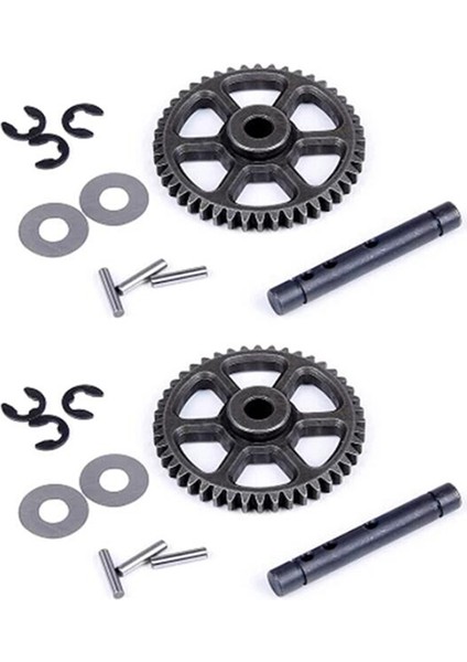 2x Orta Tahrik Dişli Seti 1/8 Xl Rovan Canavar Fırçasız Kamyon Torland Rc Araba Parçaları Için Fit (Yurt Dışından)