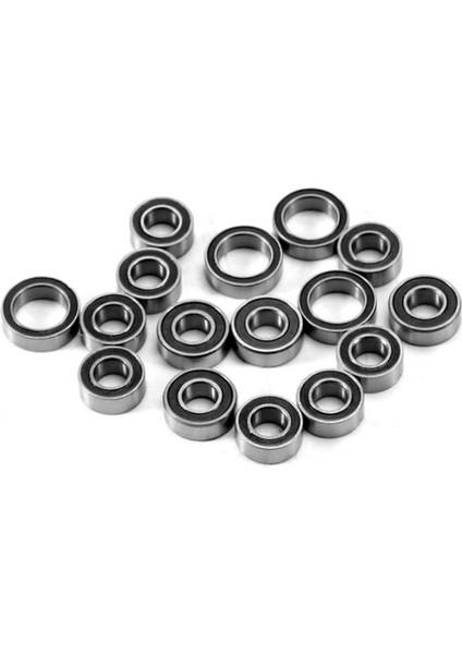 16 Adet Mühürlü Rulman Kiti Için TT02 Tt-02 TT02D TT-02D 1/10 Rc Araba Yükseltme Parçaları Aksesuarları (Yurt Dışından)