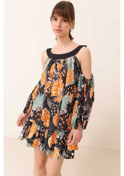 Kayık Yaka Bluz Standart Renk Y2413005_089 fırsatları