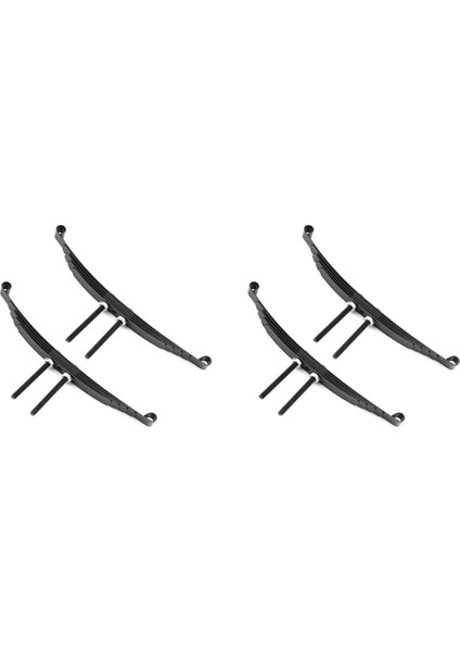 4 Takım Çelik Yaprak Yaylar 1/14 Rc Traktör Römork Kamyon Model Araba Yükseltme Parçaları Yedek Aksesuarlar, D (Yurt Dışından)