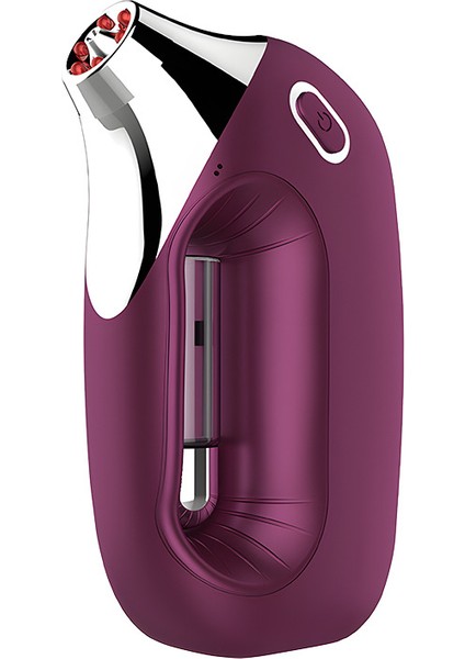 Ev Ampul Güzellik Enstrüman Yüksek Basınçlı Nano Nemlendirici Sprey Yüz Buhar Makinesi El Kırmızı ve Mavi Işık Su Hafif Oksijen Enjeksiyon Aleti (Yurt Dışından)