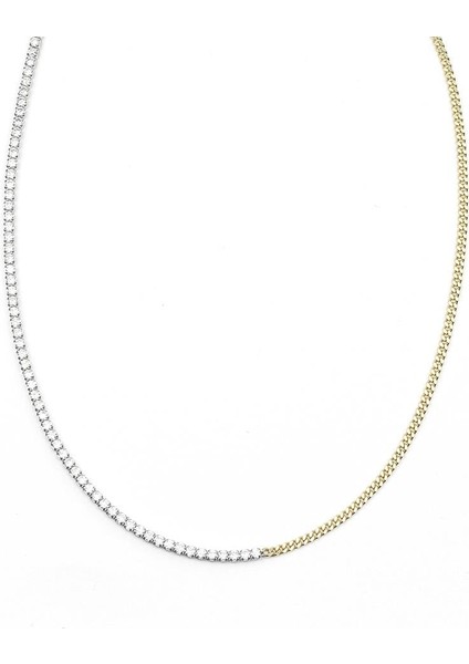 Gourmet Zincirli Su Yolu Choker Kolye
