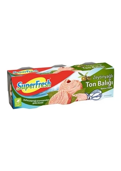 Zeytinyağlı Ton Balık 3x75 Gr.