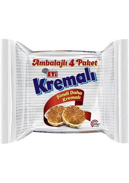 Kremalı Bisküvi 244 Gr.