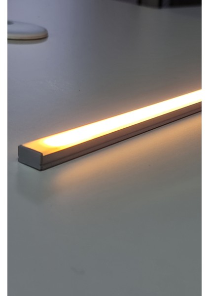 Çıt Çıt Anahtarlı Dekoratif Mutfak Tezgah Altı LED Lineer Aydınlatma - 100cm - 3000K Gün Işığı