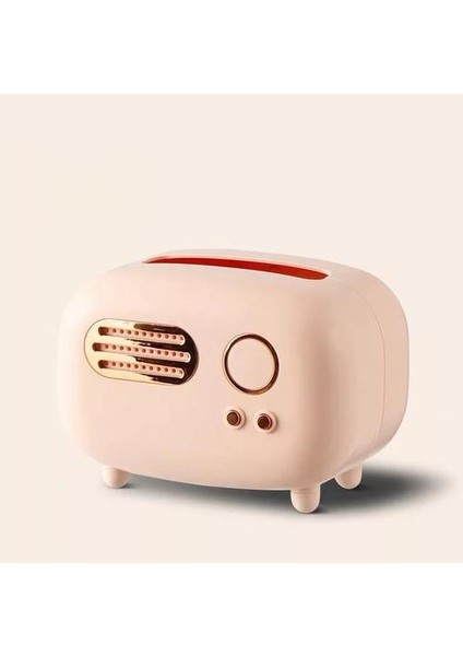 Eğlenceli Retro Redio Doku Kutuları Ev Dekor Için Peçete Tutucu Mutfak Doku Kutusu Depolama Organizatör Boxbox Masa Tuvalet Kağıdı Tutucu | Doku Kutuları (Yurt Dışından)
