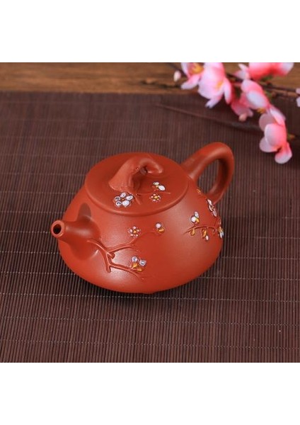 Kung Fu Çay Seti Mor Kum Çaydanlık El Yapımı Taş Scoop Pot Ev Demlik Çaydanlık Zhuni Mor Kum Çiçek Çaydanlık Aksesuarları | Çaydanlıklar (Yurt Dışından)